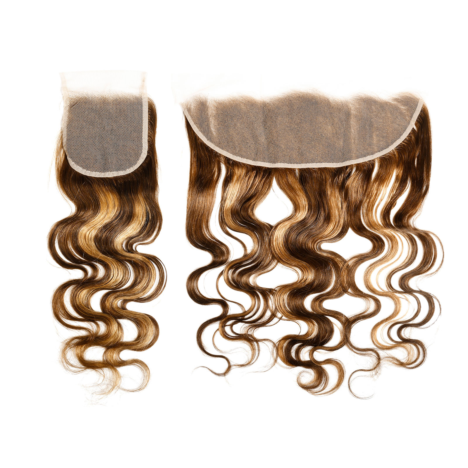 Stema Highlight #4/27 4x4 13x4 Body Wave Lace Closure Frontal Virgin Hair
